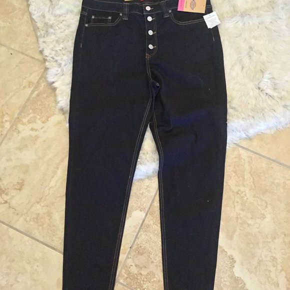 Hot Topic X Dickies Girl  jeans size 15 New - Picture 1 of 3
